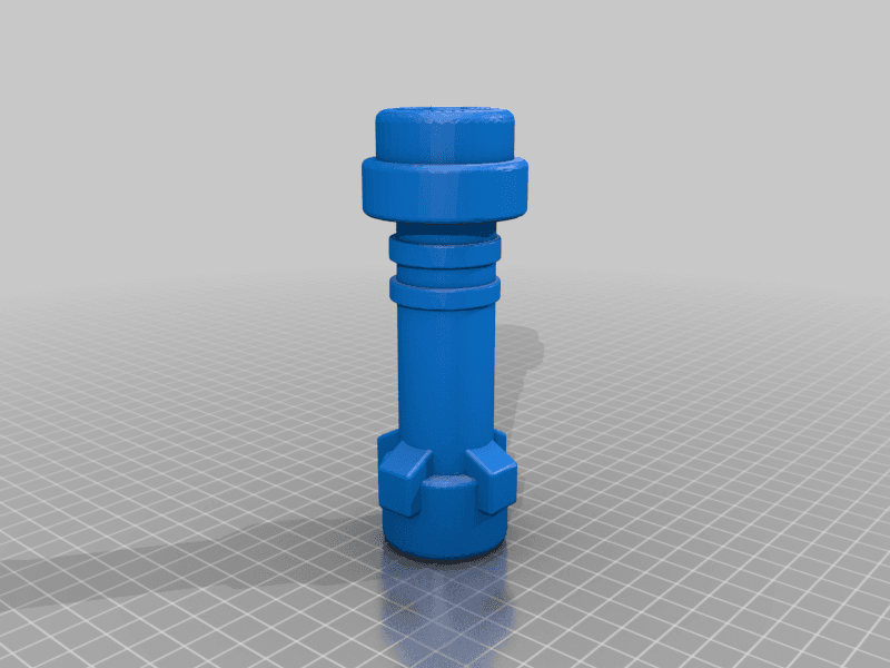 Lego Star Wars Collapsing Lightsaber (Print in Place) 3d model