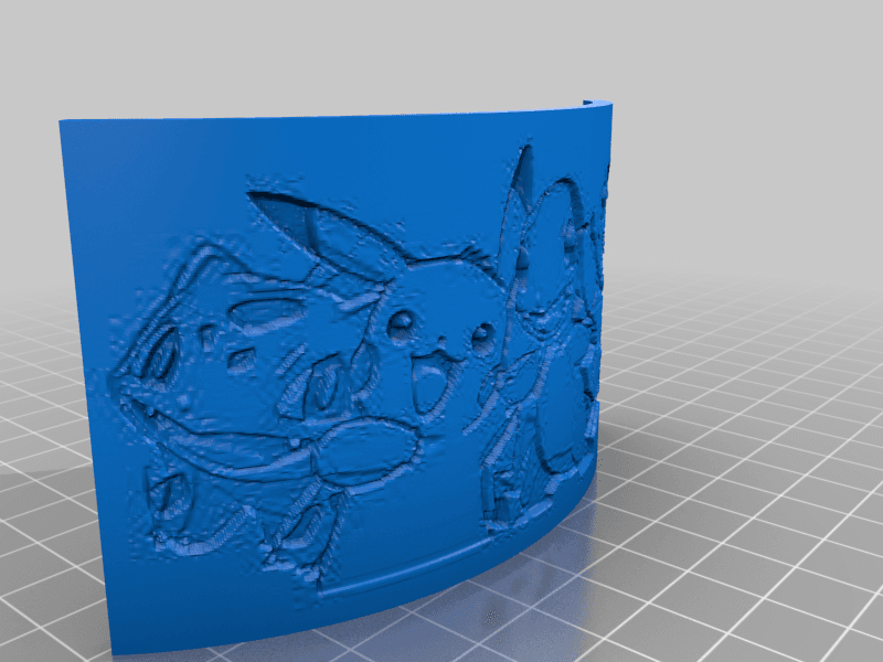Pokemon Lithophane 3d model