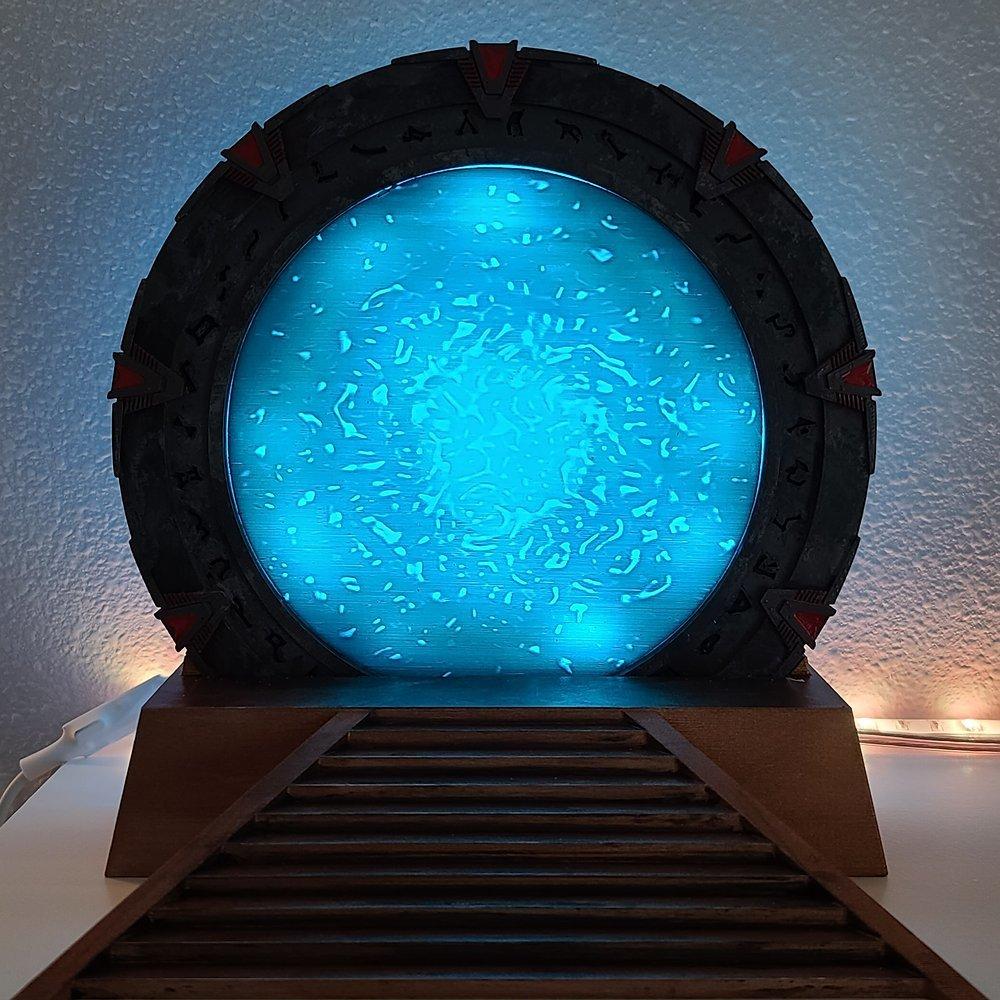 Stargate Event Horizon Lithophane 3d model