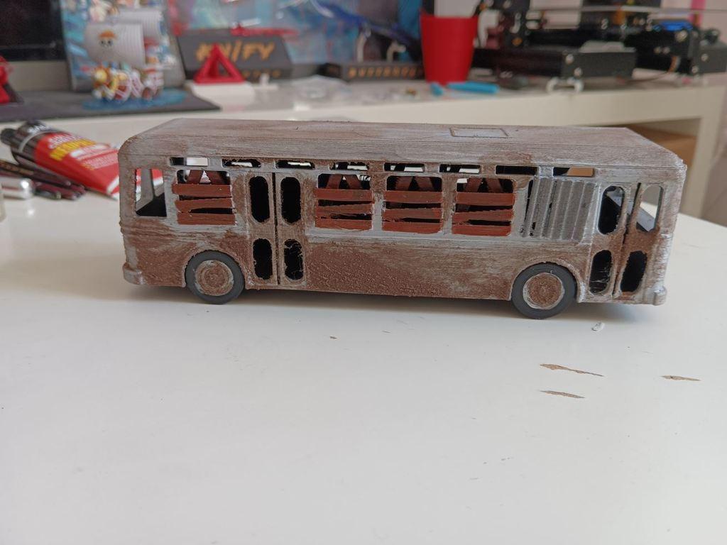 Tranzit bus (Call of duty : Black ops 2 zombies) 3d model