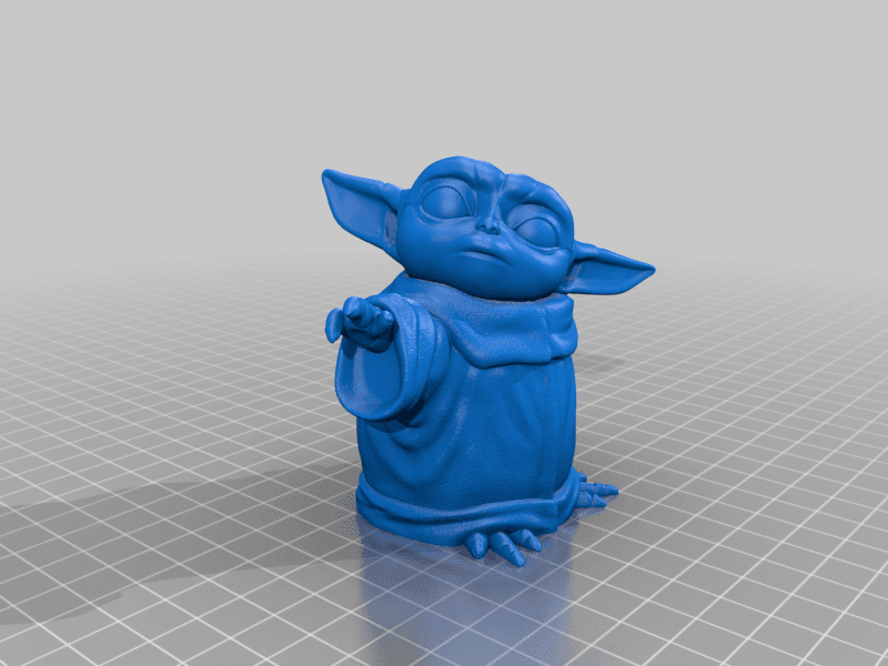 Baby Yoda (The Mandalorian) 3d model