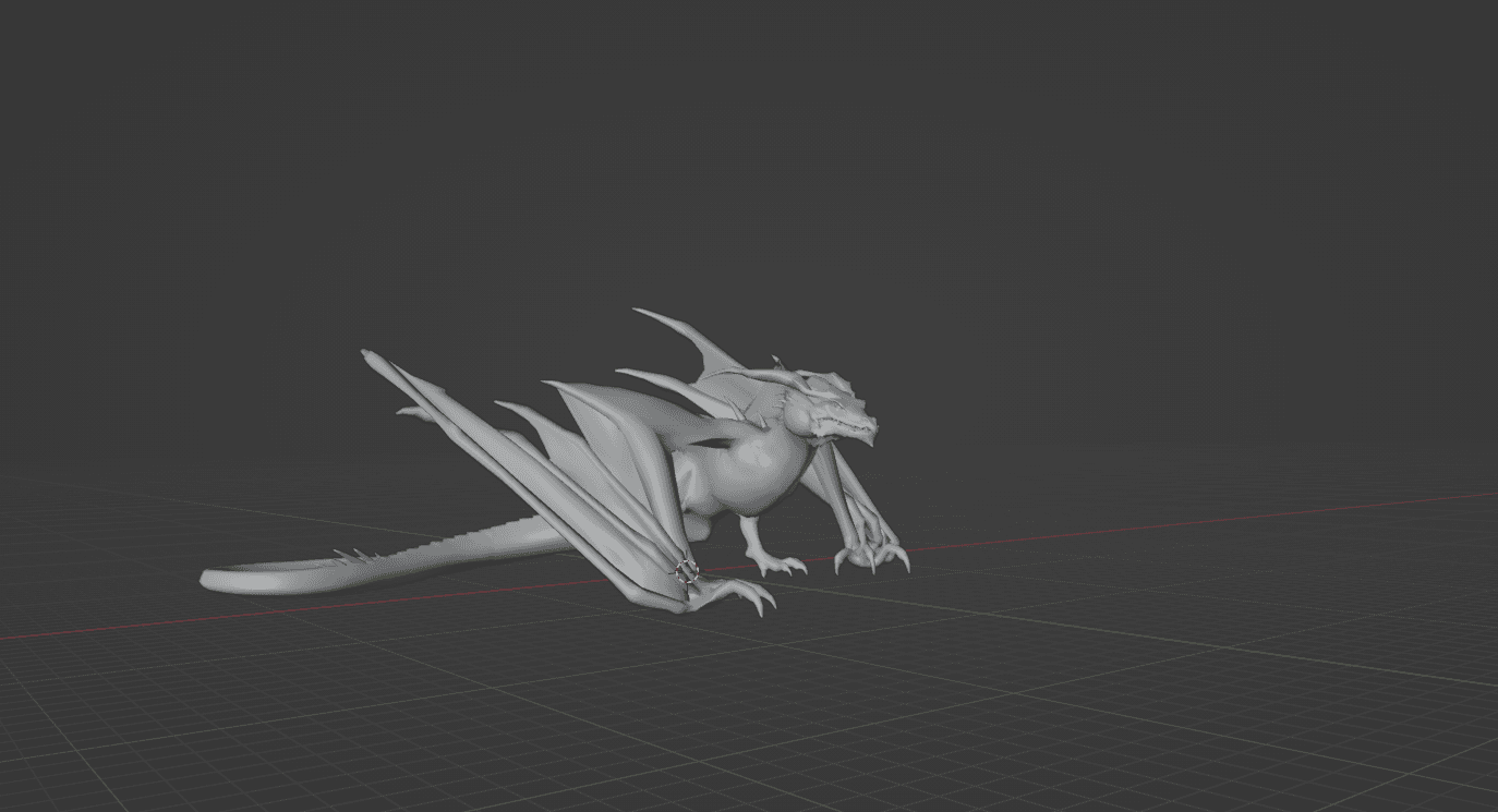 Dragon .stl 3d model