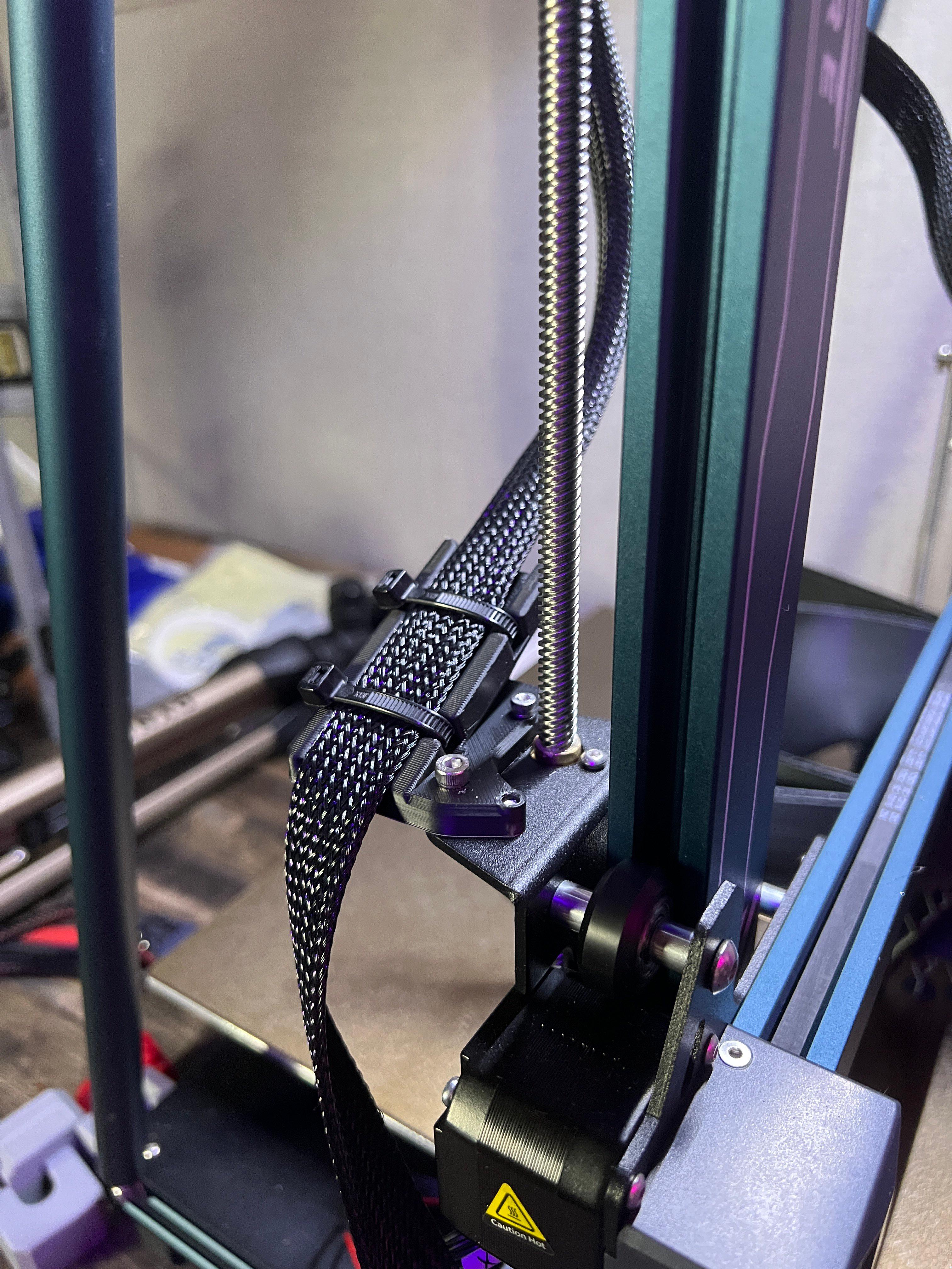 Neptune 3 Pro - Gantry Cable Mount - NO MORE DRAGGING! 3d model
