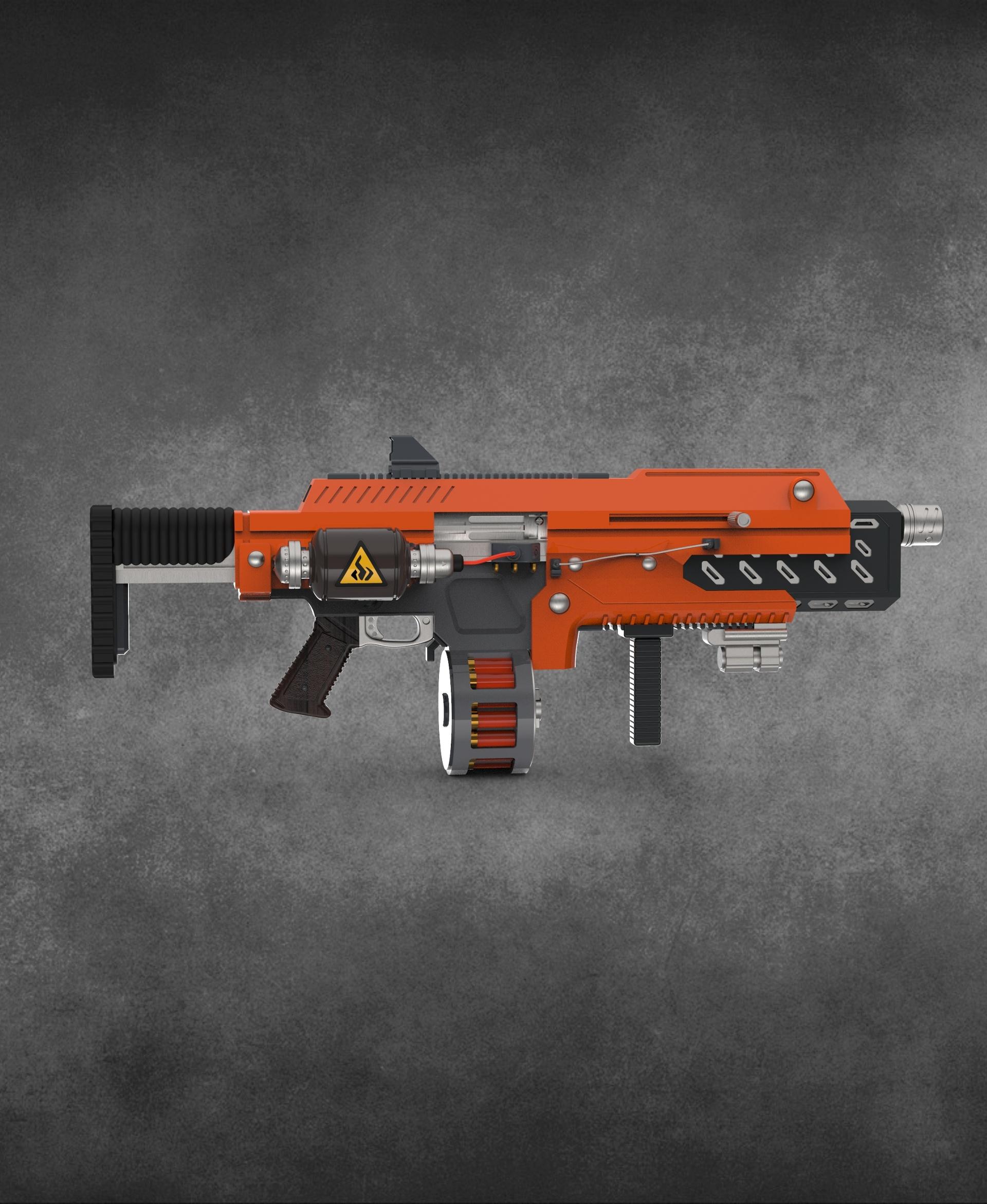 Helldivers 2 - SG225IE Breaker Incendiary - High Quality 3D print model! 3d model