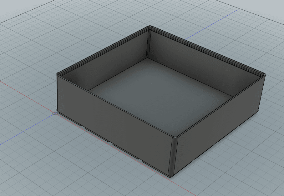 Gridfinity 5 unit tall bins for Husky drawers 3d model