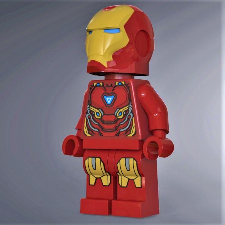 New Ironman LEGO 3d model
