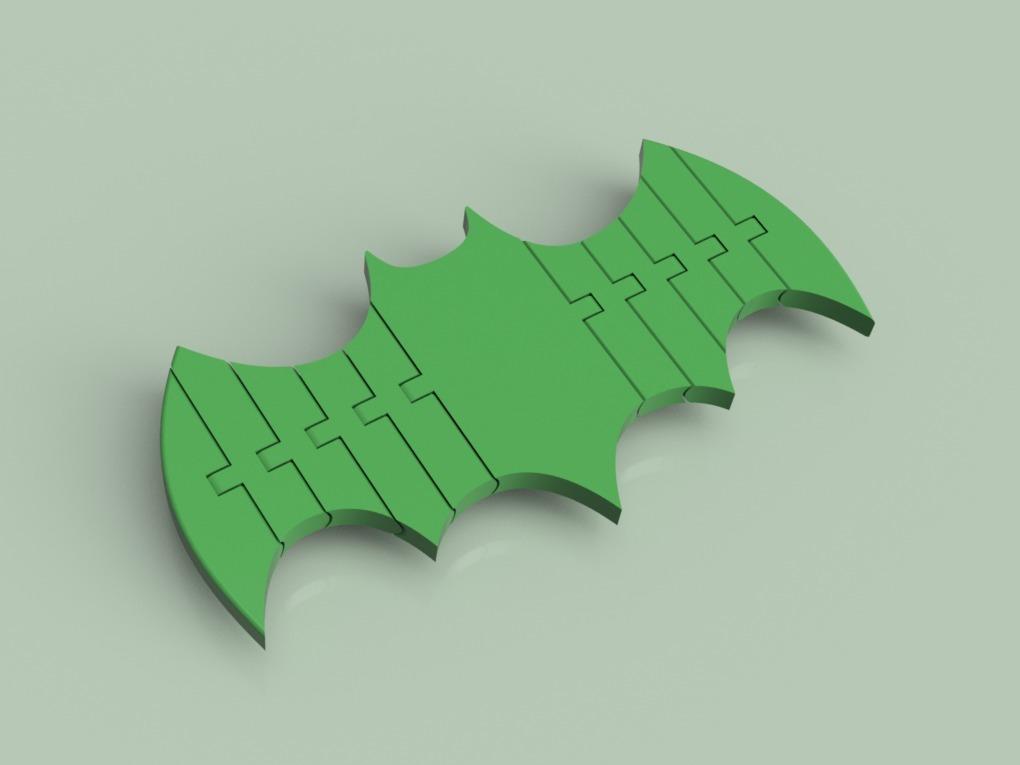 Flexi Articulated Bat Two 3d model