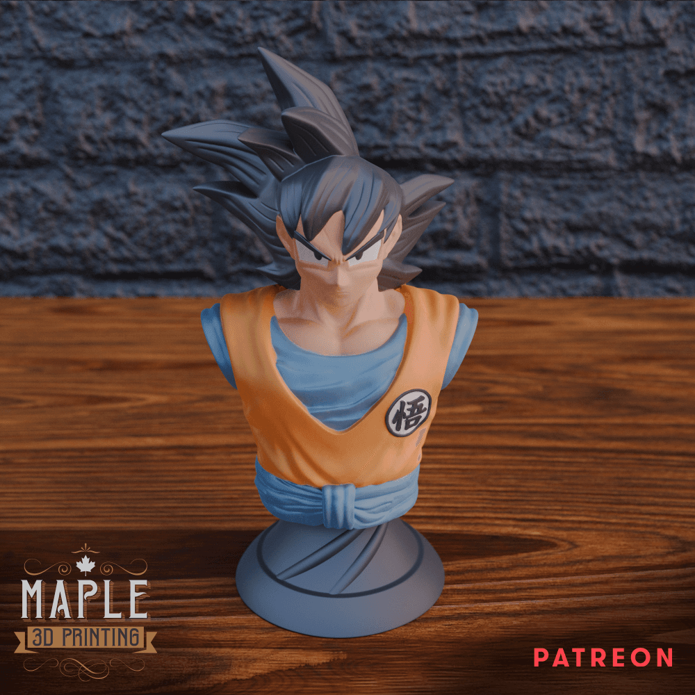 Goku Bust - Dragonball Z 3d model