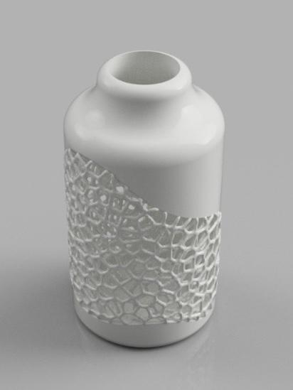 Voronoi vase 1 3d model