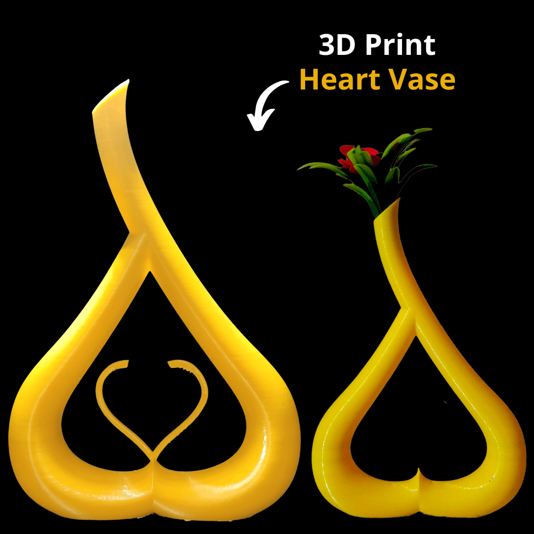 Heart Vase 3d model