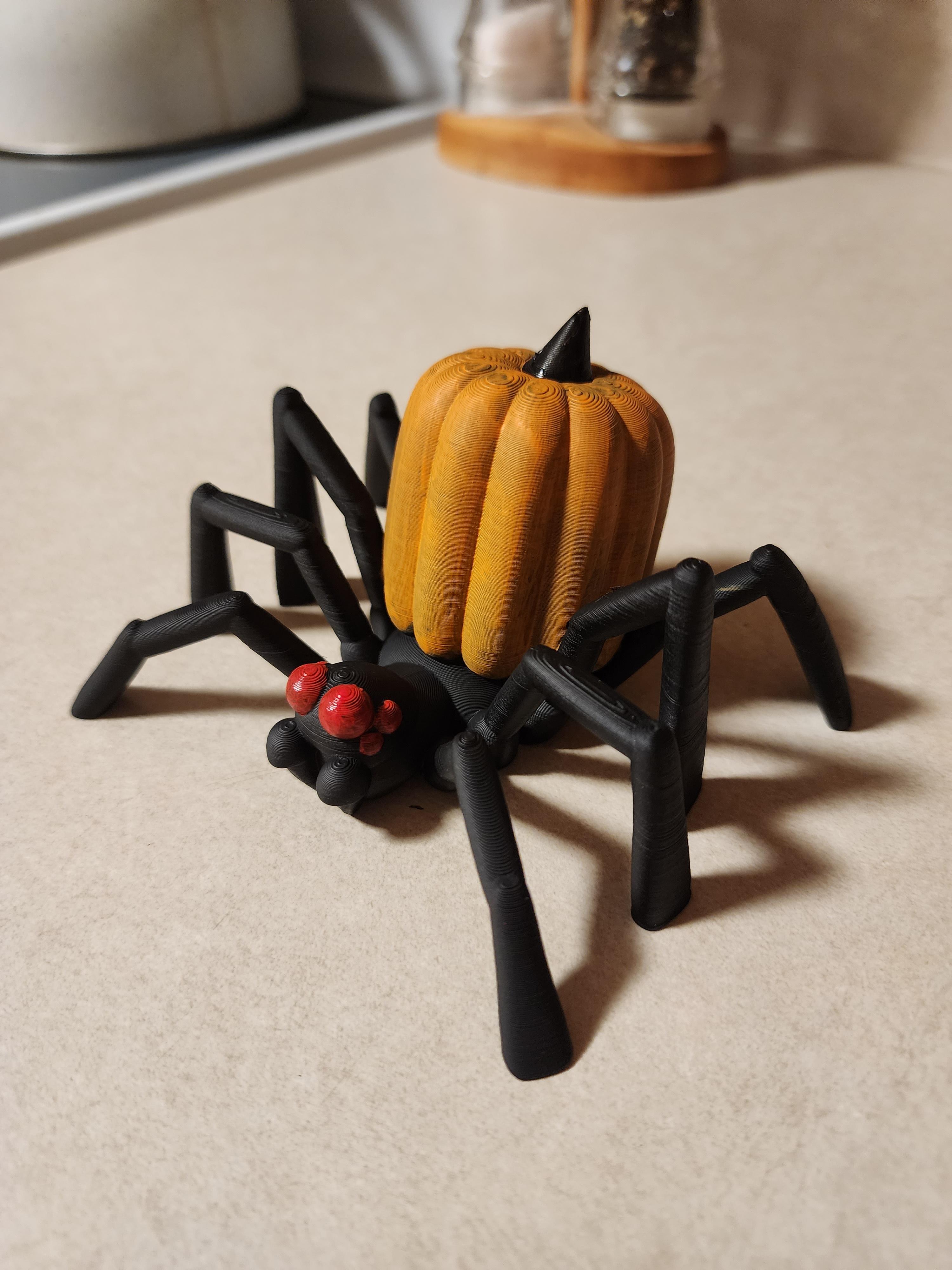 Spider Pumpkin V2 3d model