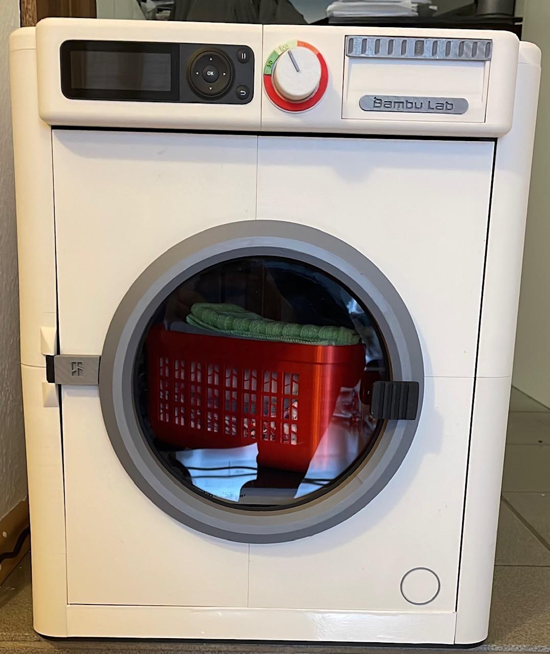 Remix Bambu lab P1P  #ThangsBambuContest Washing machine 3d model