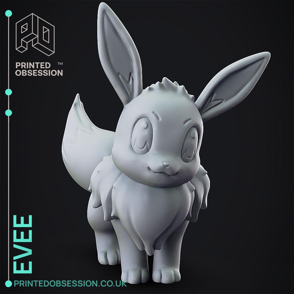 Eevee - Pokemon - Fan Art 3d model