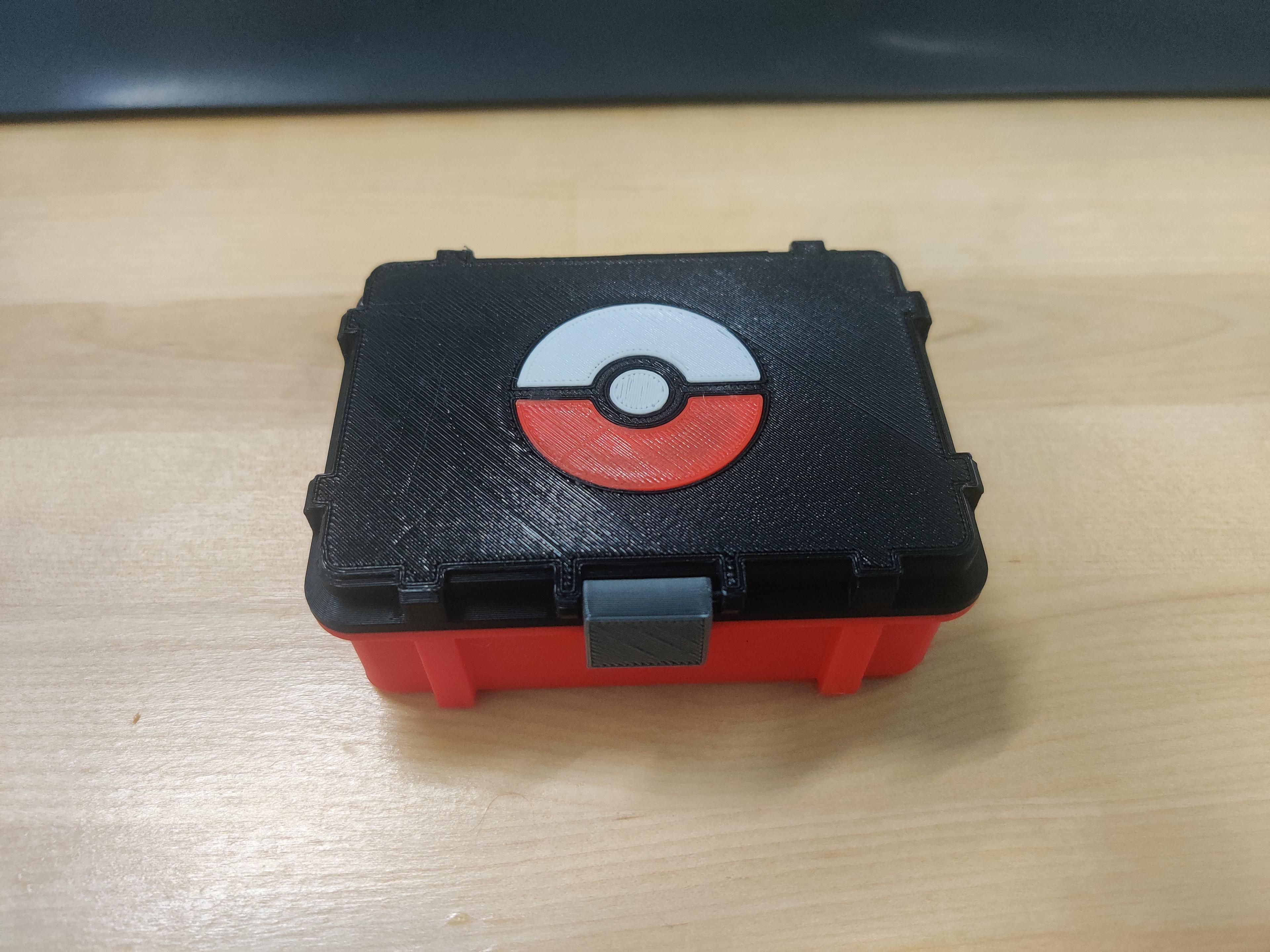 Pokemon Card Case lid Remix 3d model