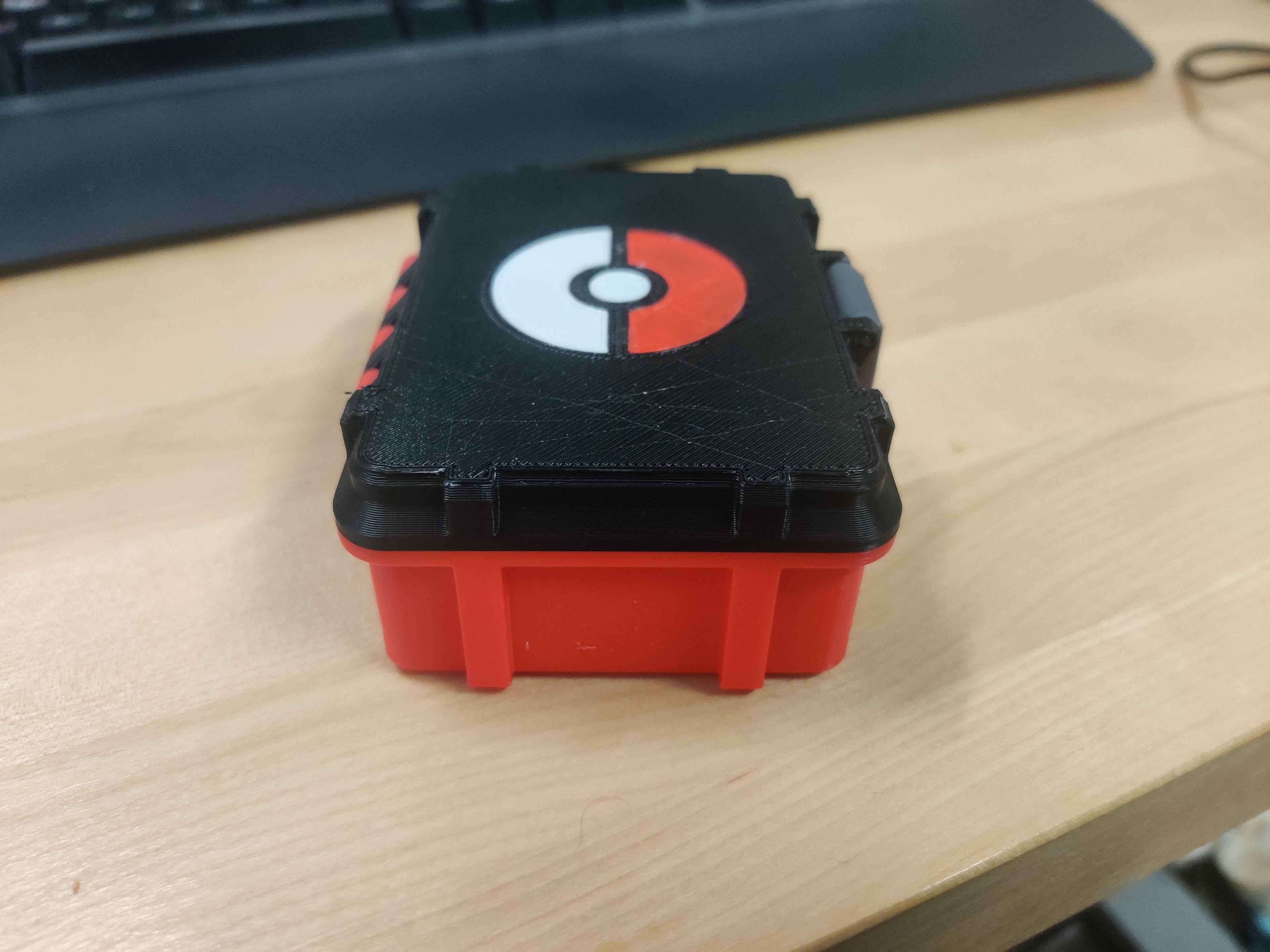 Pokemon Card Case lid Remix 3d model