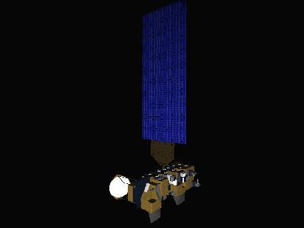 NASA Aqua 3d model