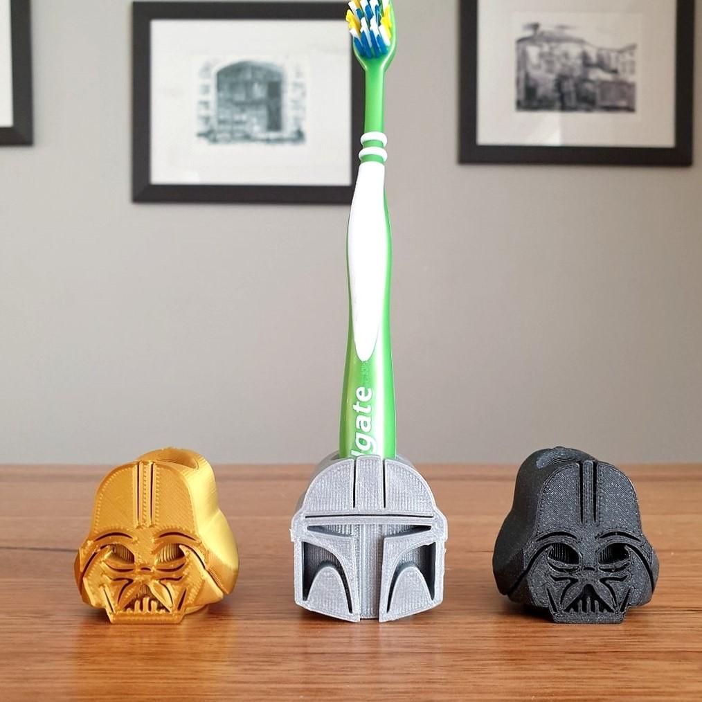Star Wars Darth toothbrush holder 3d model