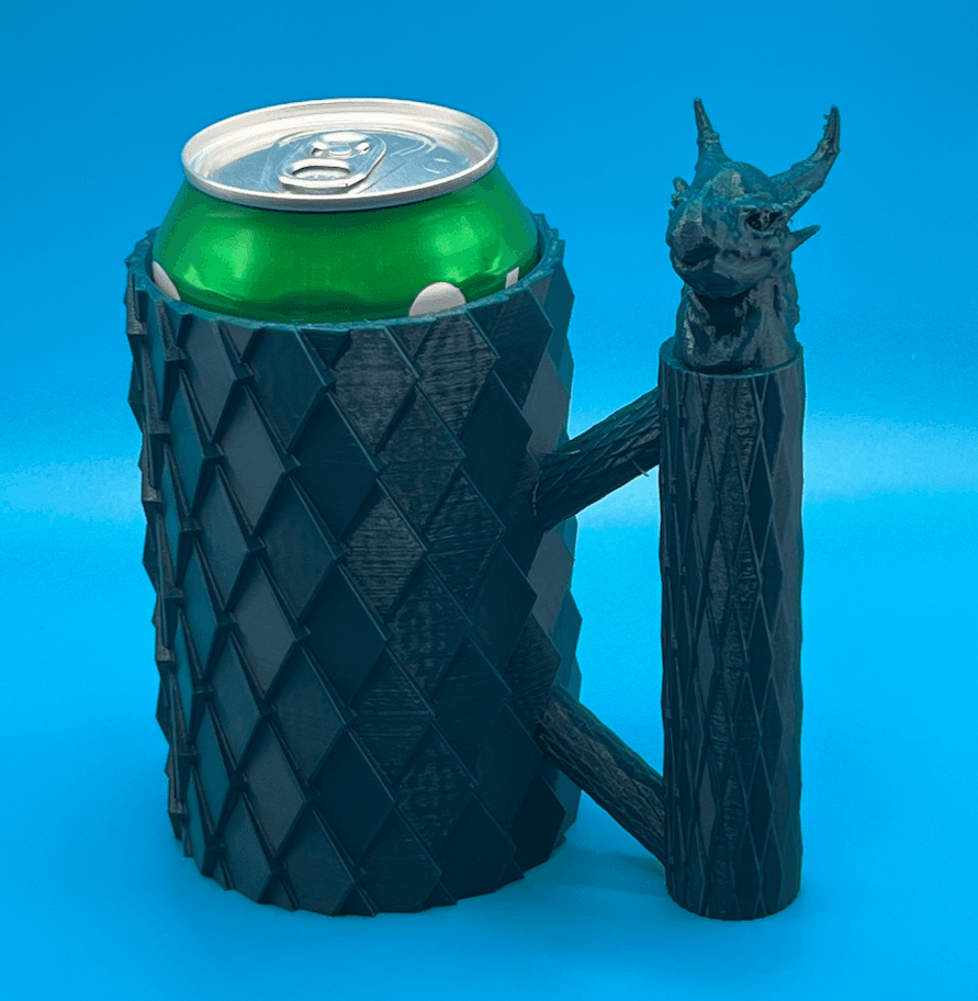 Remix of Blank Can Cup RETURNS! - Dragon! 3d model