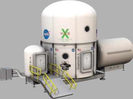 NASA Habitat Demonstration Unit 3d model