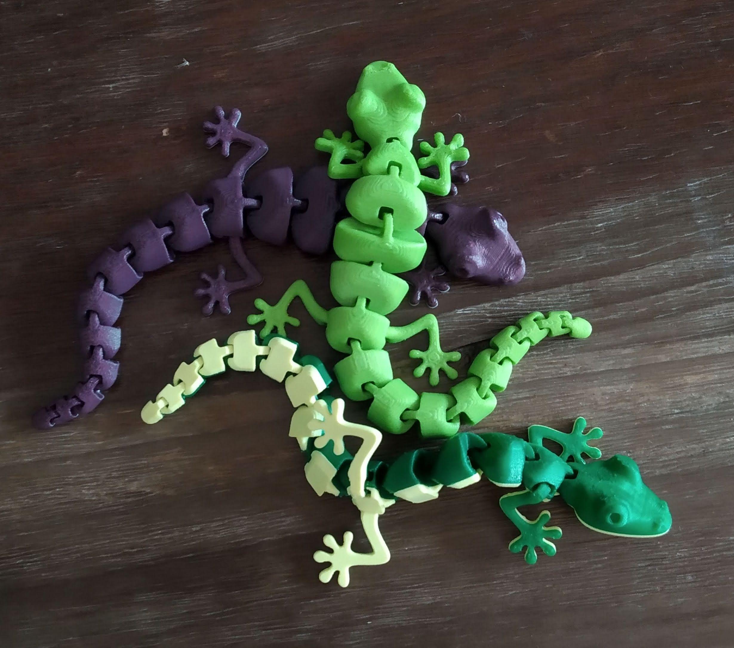 Articulated Lizard v2 3d model