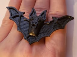 Bat Rings For Halloween 3d model