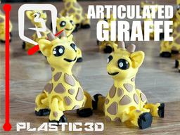 Articulated Giraffe — The Savannah Lookout 3d model