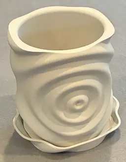 Printed Solid Design White Premium PLA 3d model