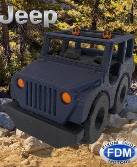 Fixum Dude Motors PIP Jeep  3d model