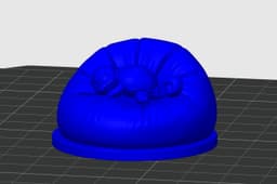 Sleeping Squirtle 3d model