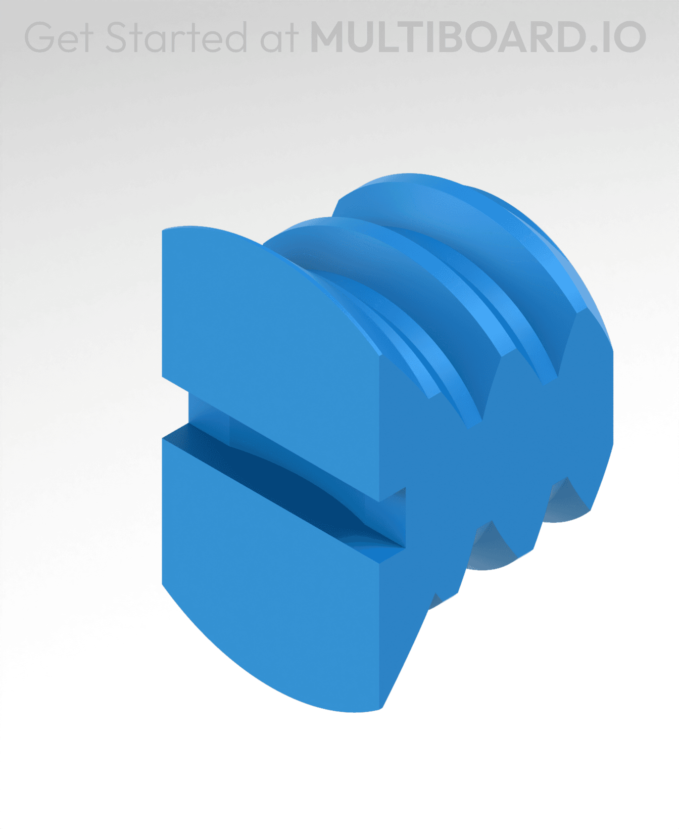 Locking T-Bolt 3d model