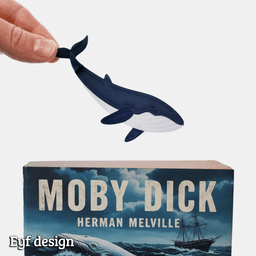 Fun Bookmarks: Whale 3d model