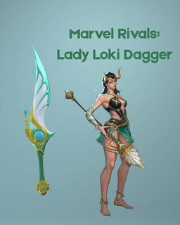 Marvel Rivals: Lady Loki Summer Dagger 3d model