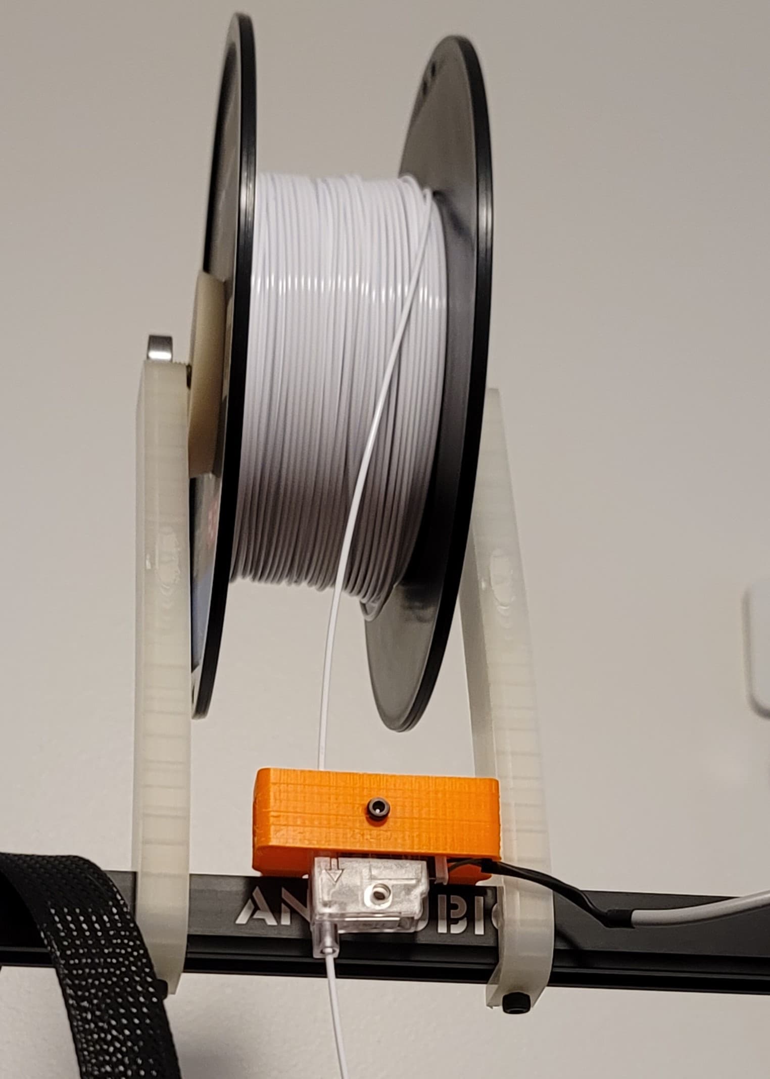 Top mount Filament Sensor - fits Kobra Max and others 3d model
