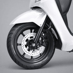 Modern White Electric Scooter 3d model