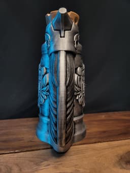 12oz Gunslinger Can Cozy Dice Tower 3d model