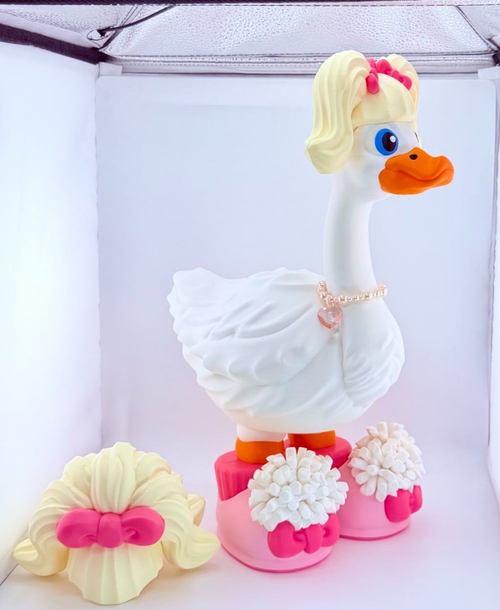 Cheerleader Goose Gear for Porch Goose 3d model
