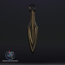 Scorpion MK1 Kunai 3D Print File STL 3d model