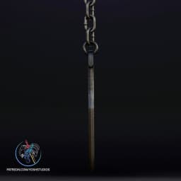 Scorpion MK1 Kunai 3D Print File STL 3d model