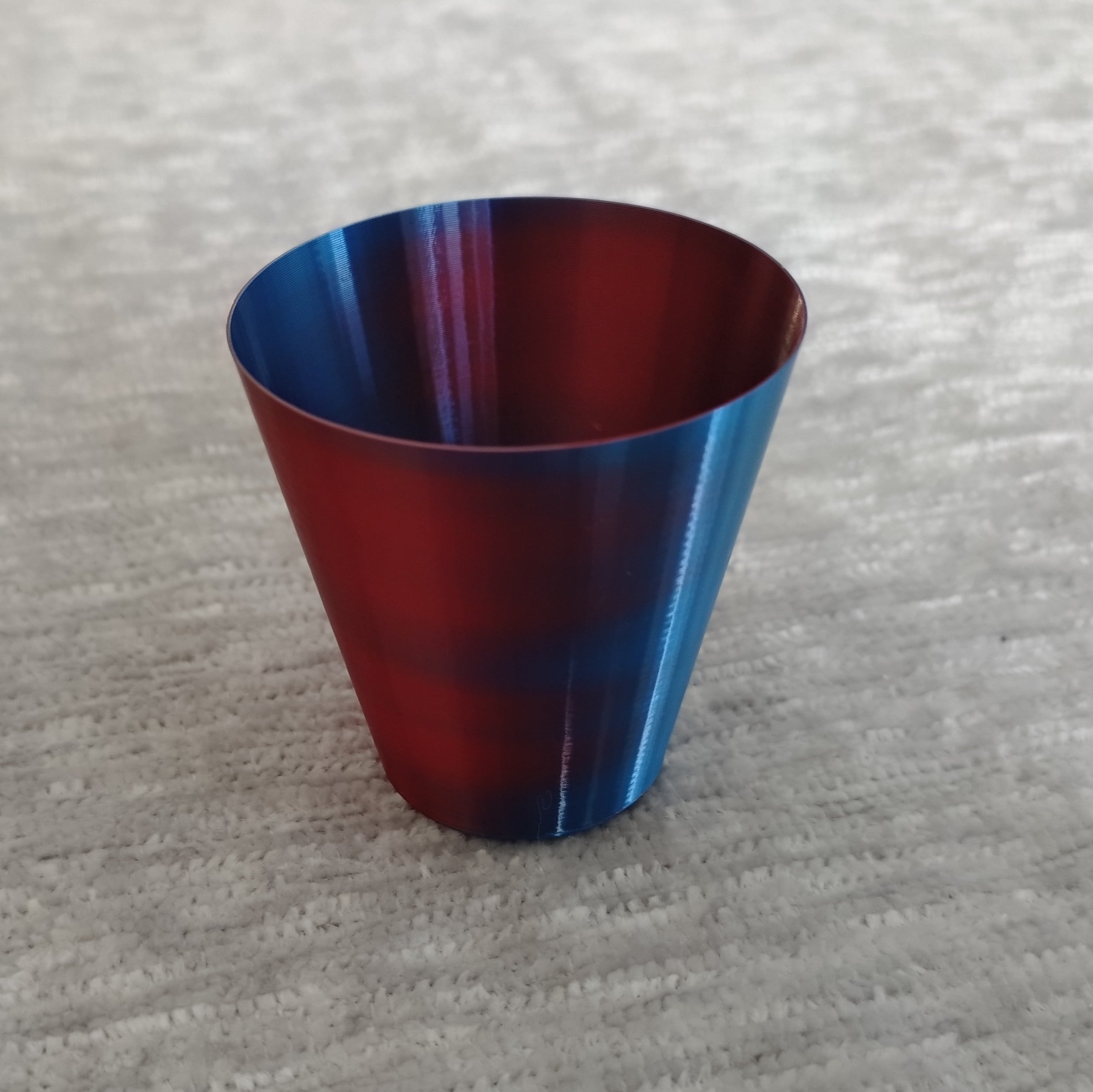 Circle Sloped Vase 3d model