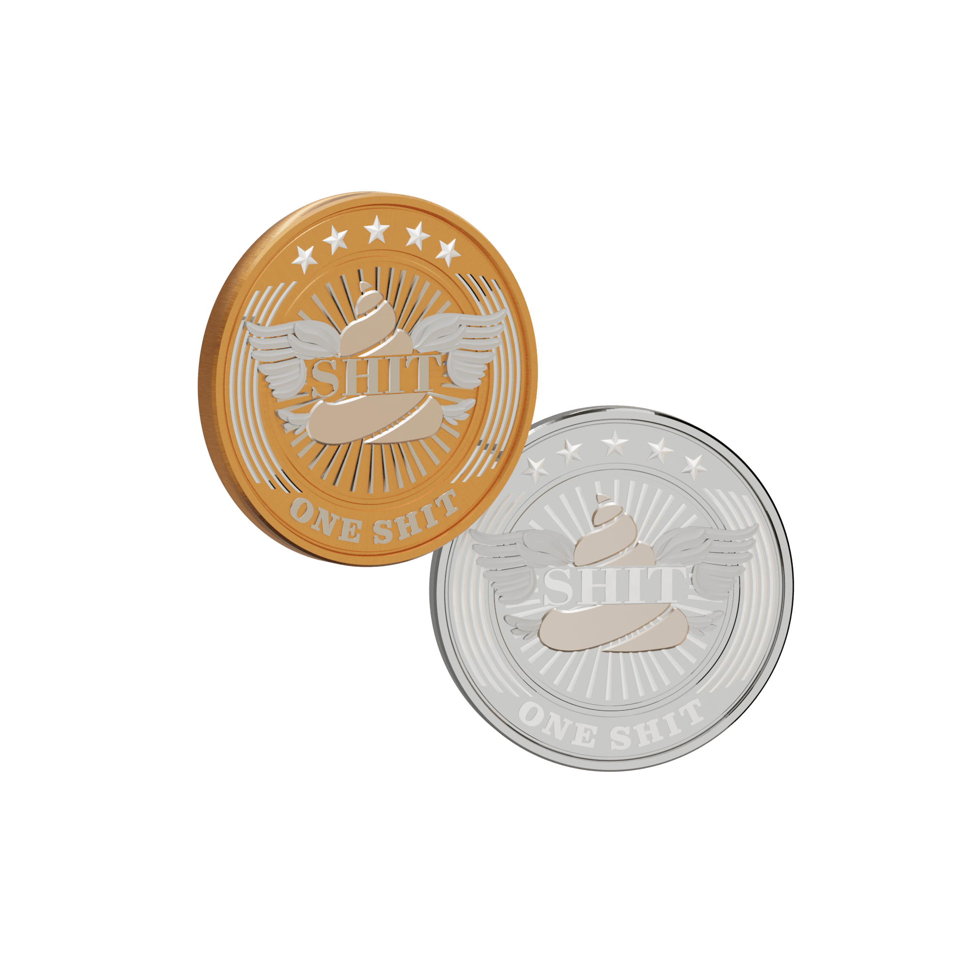 Shit Coin 3d model