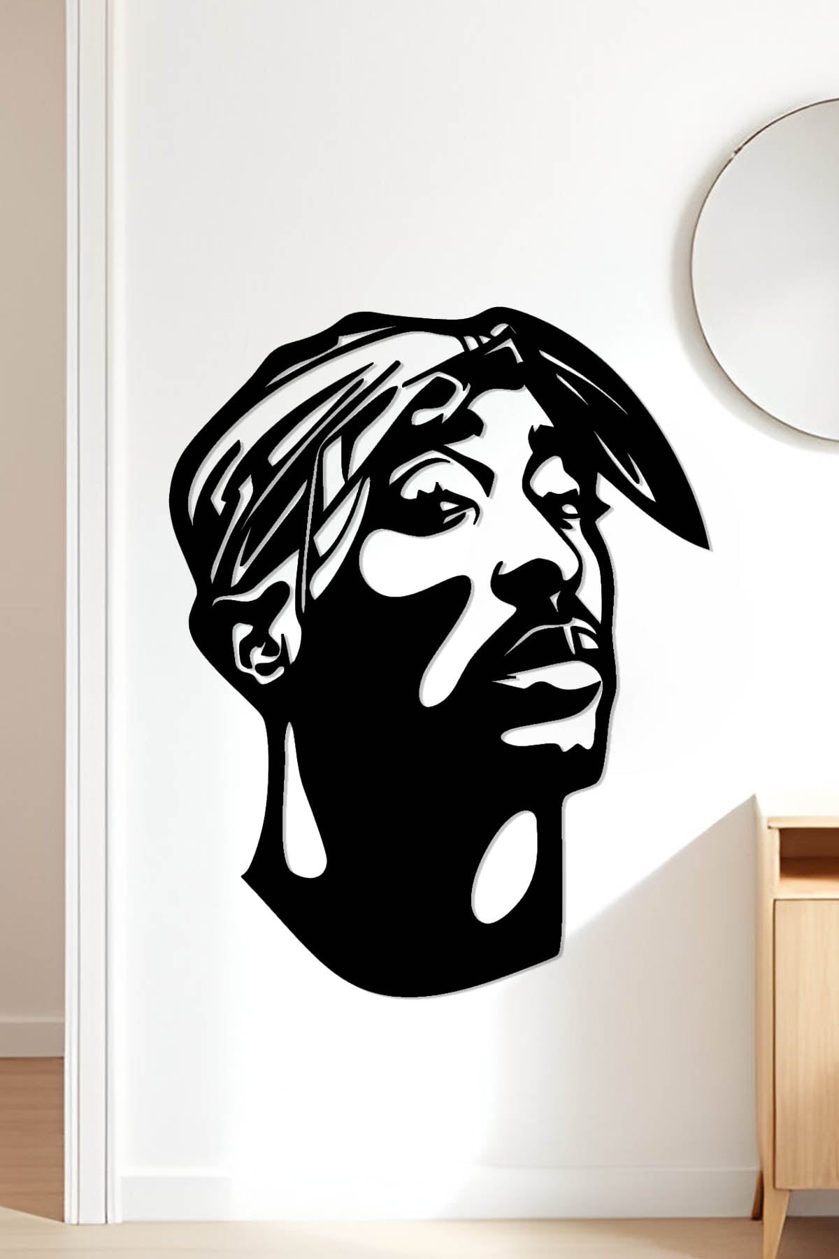 Tupac Wall Art, Wall Decor, Home Decor 3d model