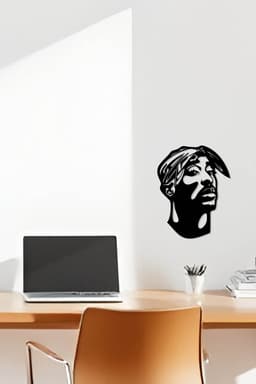 Tupac Wall Art, Wall Decor, Home Decor 3d model