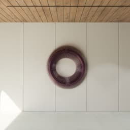 Tranquil Nimbus Wall Sculpture Model 3D Print Model 3d model