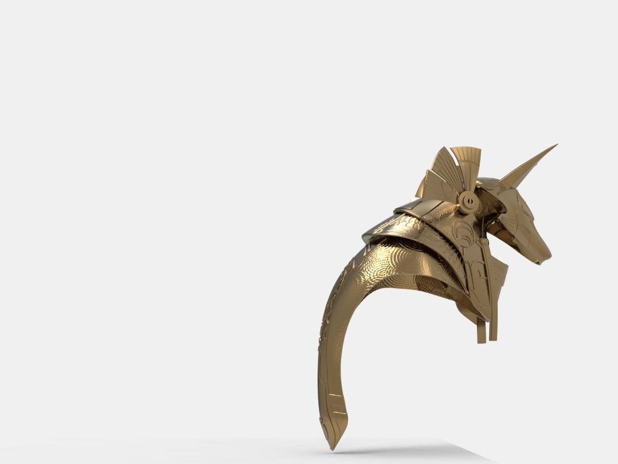 Star Gate Anubis 3d model
