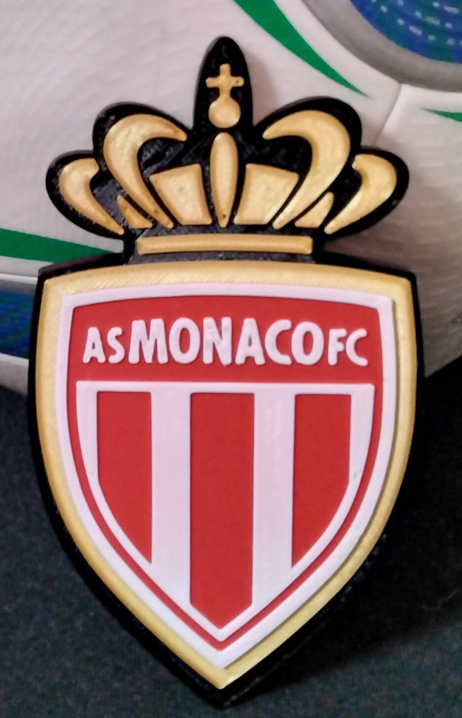 Convex AS Monaco FC coaster or plaque 3d model