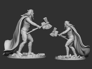 End Game Thor 3d model