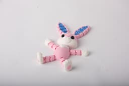 Flexi Easter Bunny — Articulated Fidget Toy Rabbit 3d model