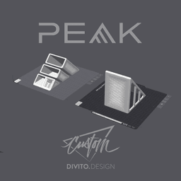 PEAK | Modular Desk Organizer by iRcustom 3d model