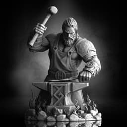Hephaestus (Pre-Supported) 3d model