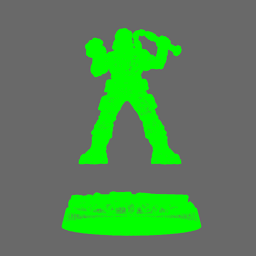 Colonial Troops Action Hero Chuck 3d model